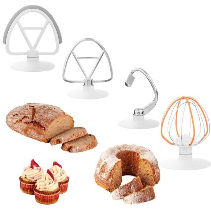 Sencor - Robô de cozinha com taça em aço inoxidável 1000W/230V branco