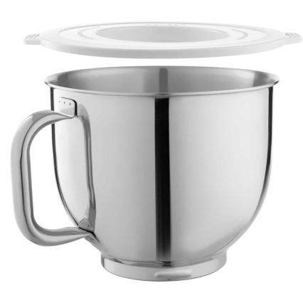 Sencor - Robô de cozinha com taça em aço inoxidável 1700W/230V cromado mate