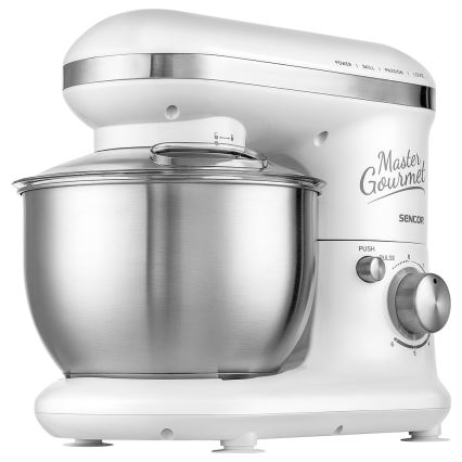 Sencor - Robô de cozinha com tigela em aço inoxidável 600W/230V