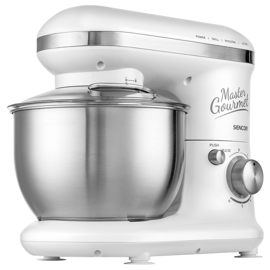 Sencor - Robô de cozinha com tigela em aço inoxidável 600W/230V