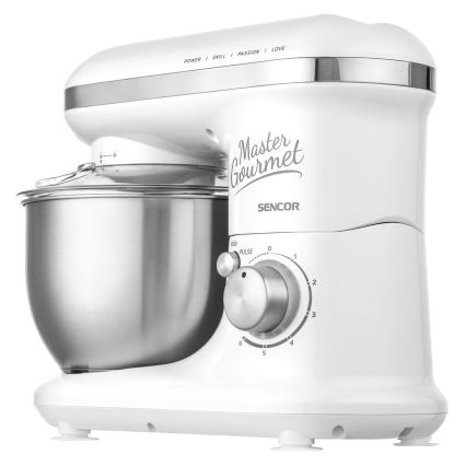 Sencor - Robô de cozinha com tigela em aço inoxidável 600W/230V