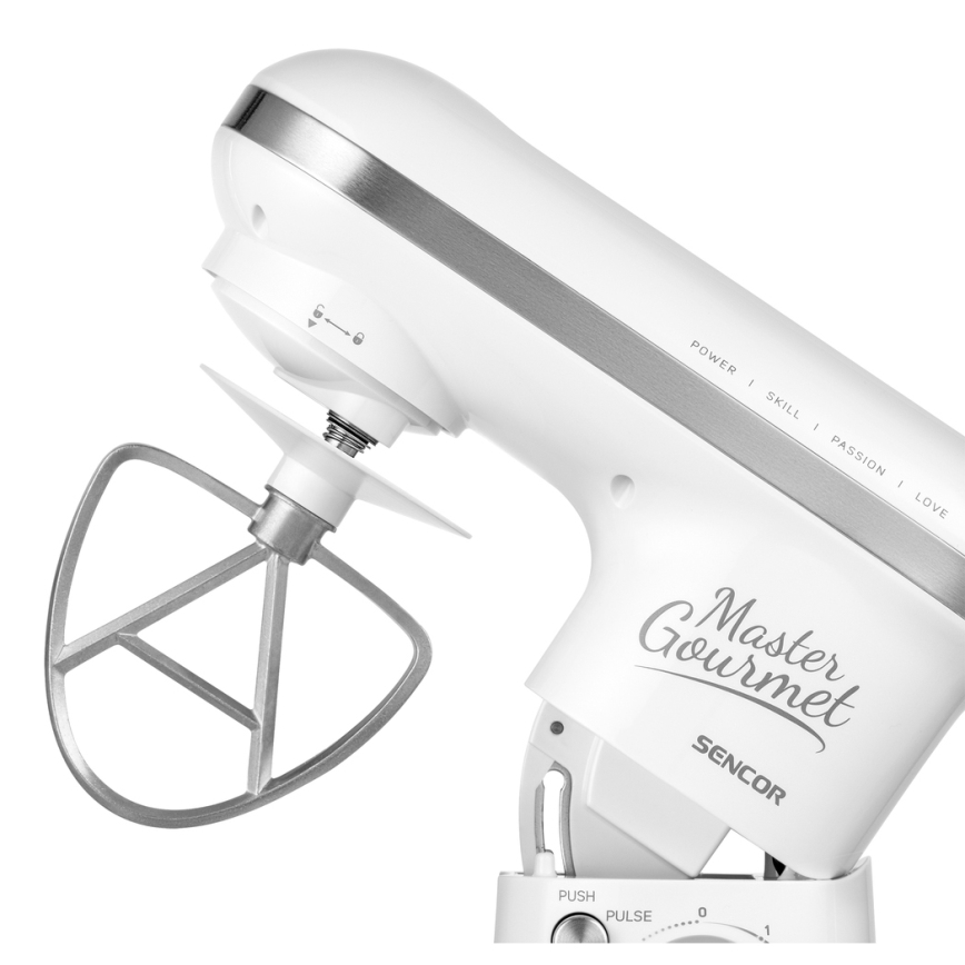 Sencor - Robô de cozinha com tigela em aço inoxidável 600W/230V