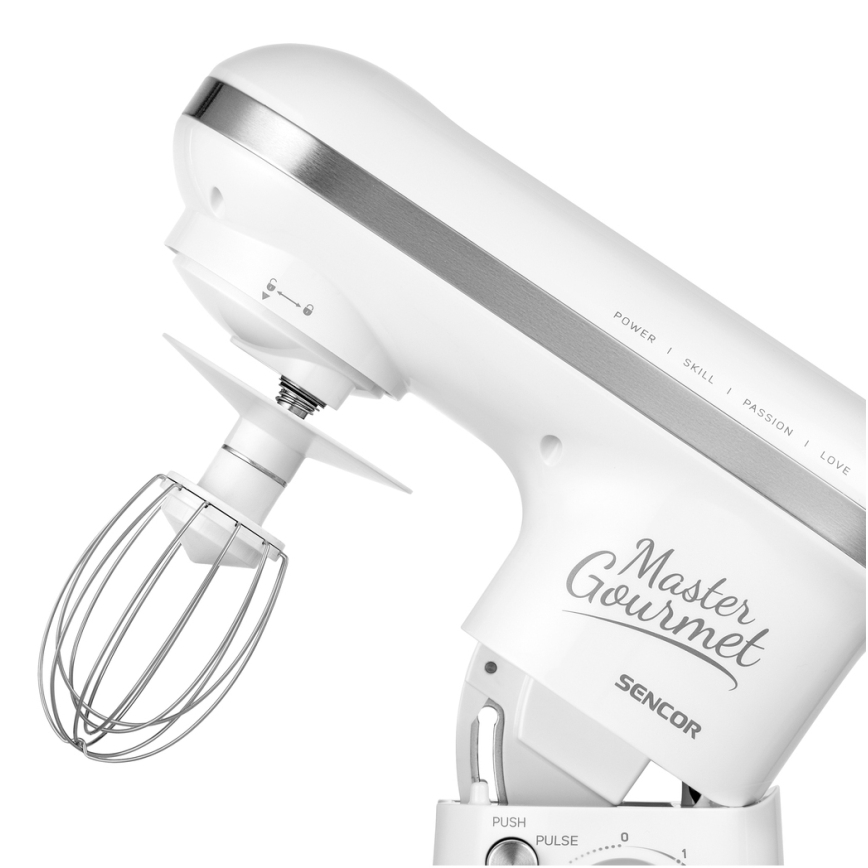 Sencor - Robô de cozinha com tigela em aço inoxidável 600W/230V