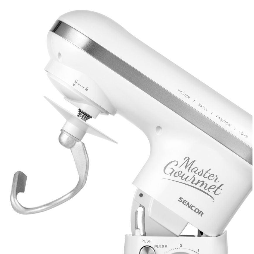 Sencor - Robô de cozinha com tigela em aço inoxidável 600W/230V