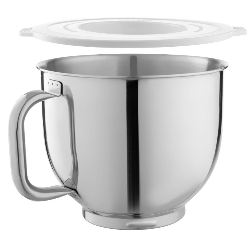 Sencor - Robô de cozinha multifuncional com taça em aço inoxidável 1500W/230V cromado mate