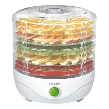 Sencor - Secador de alimentos com termoregulação 250W/230V