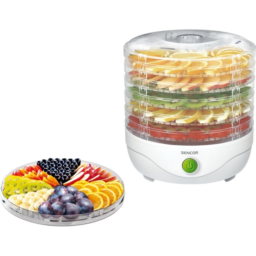 Sencor - Secador de alimentos com termoregulação 250W/230V