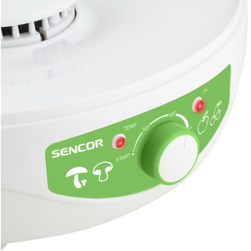 Sencor - Secador de fruta com termoregulação 250W/230V