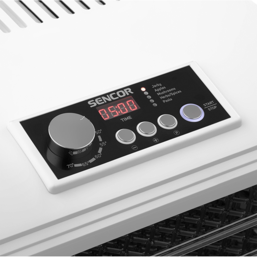 Sencor - Secador para alimentos 500W/230V branco