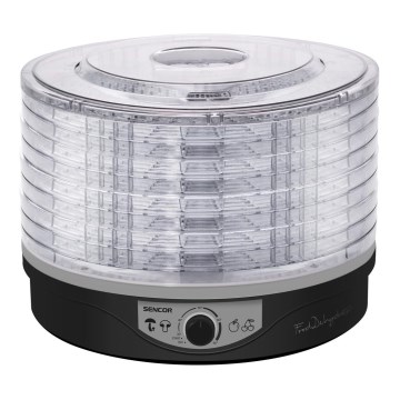 Sencor - Secador para alimentos com termoregulação 250W/230V