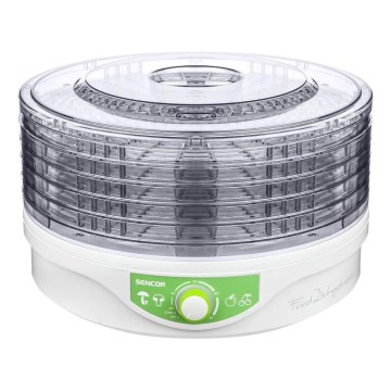 Sencor - Secador para alimentos com termoregulação 250W/230V