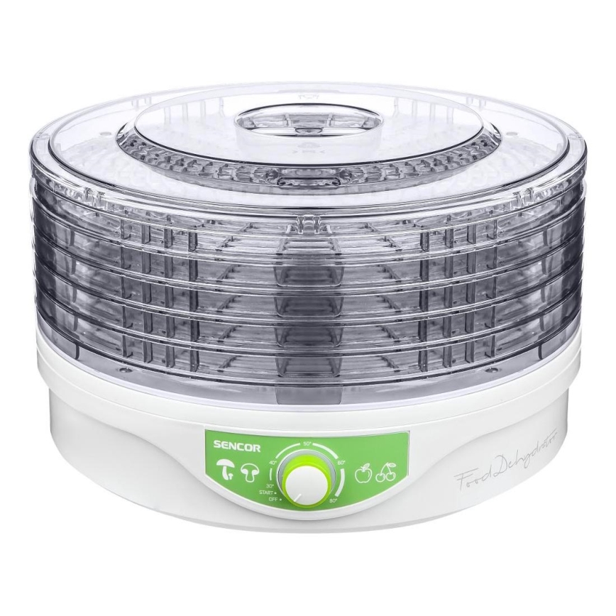 Sencor - Secador para alimentos com termoregulação 250W/230V