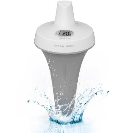 Sencor - Sensor de flutuador de piscina sem fios 2xAA IPX7