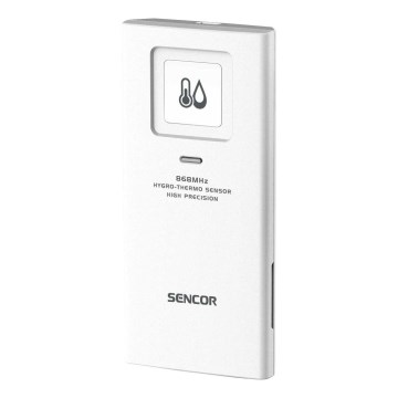 Sencor - Sensor exterior para estações meteorológicas, alimentado por 2x AA