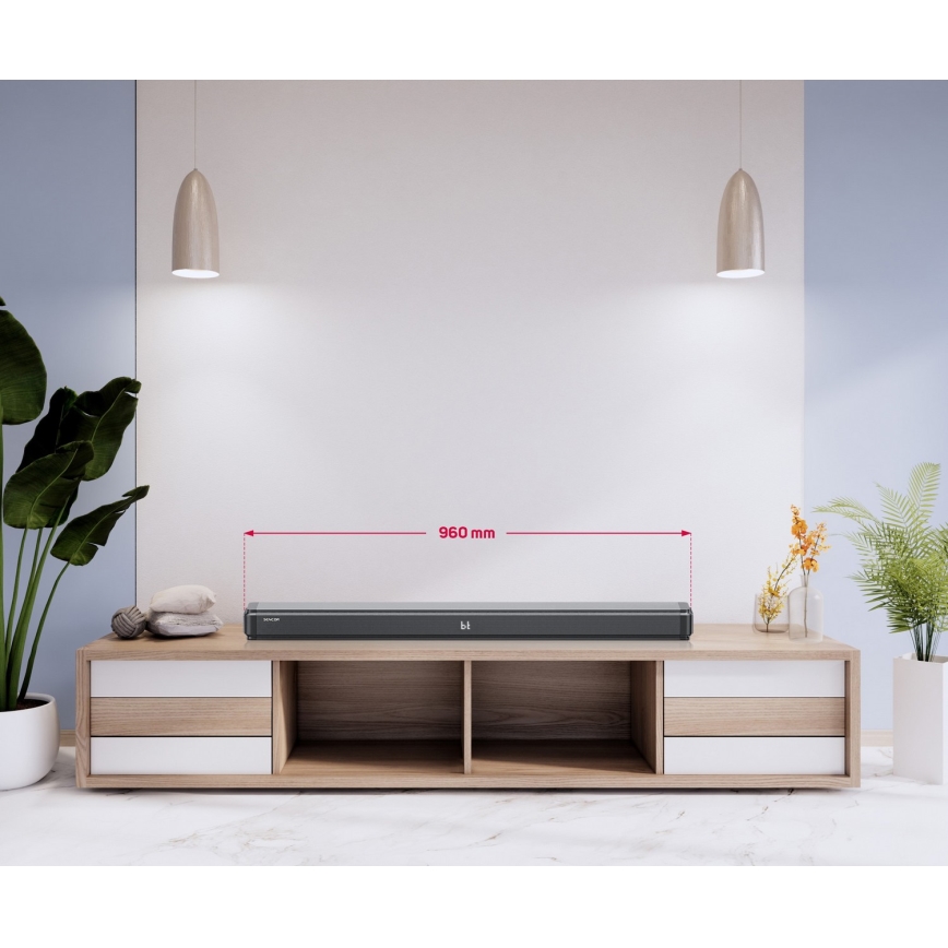 Sencor - Soundbar 200W/230V + controlo remoto
