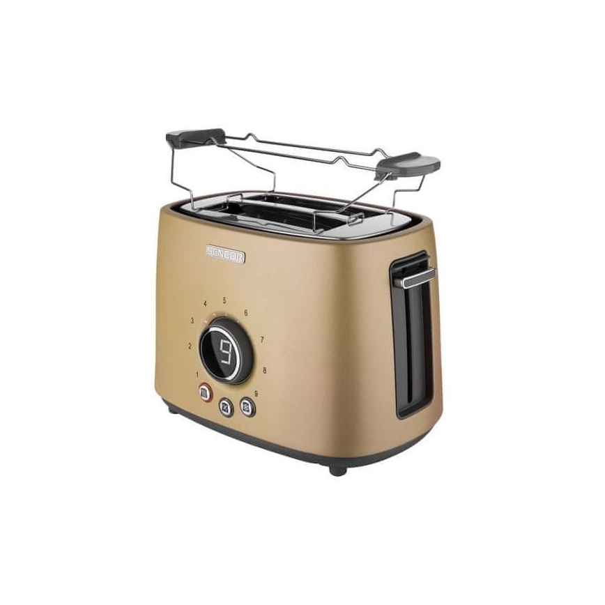 Sencor - Torradeira com dois furos e aquecimento 1000W/230V bege