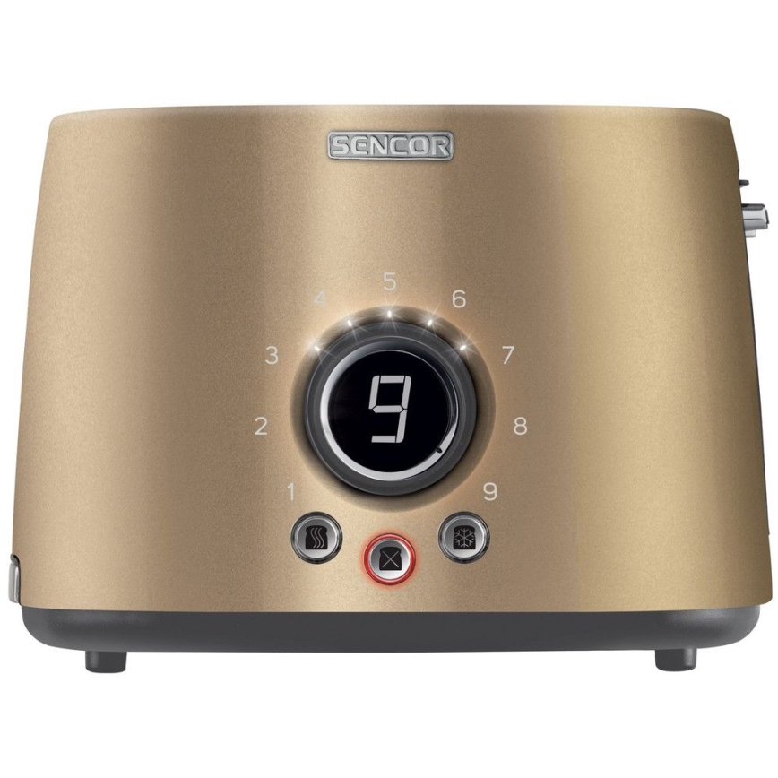 Sencor - Torradeira com dois furos e aquecimento 1000W/230V bege
