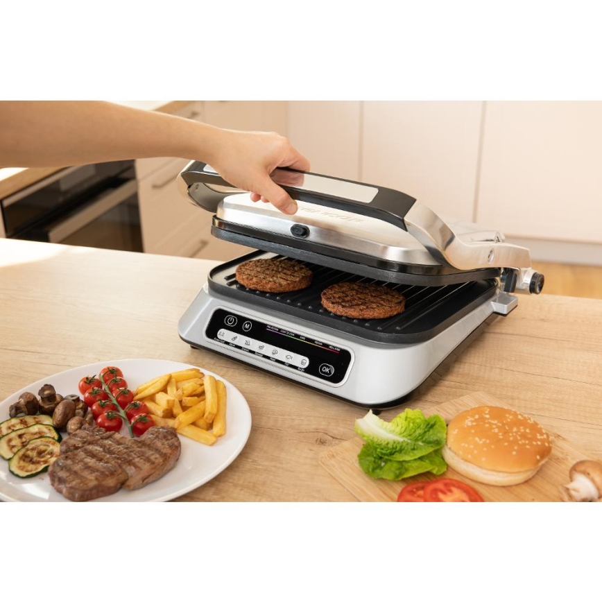 Sencor - Tostadeira 2100W/230V cromado mate