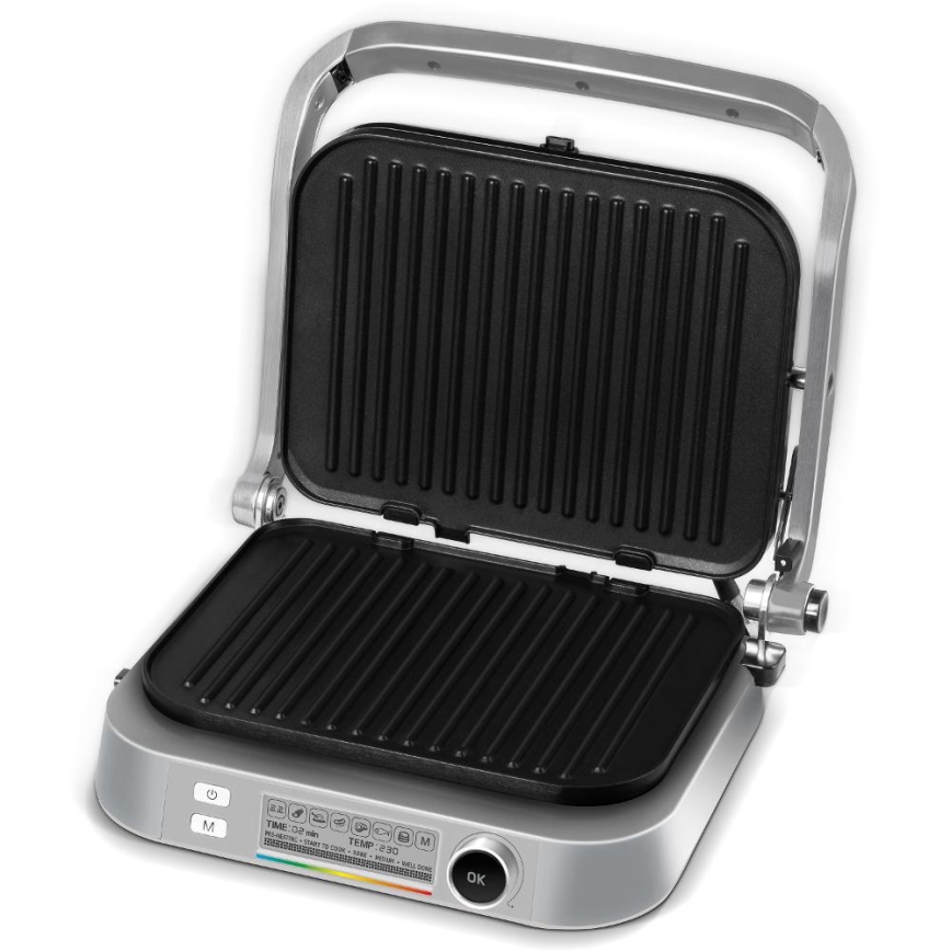 Sencor - Tostadeira 2100W/230V cromado mate