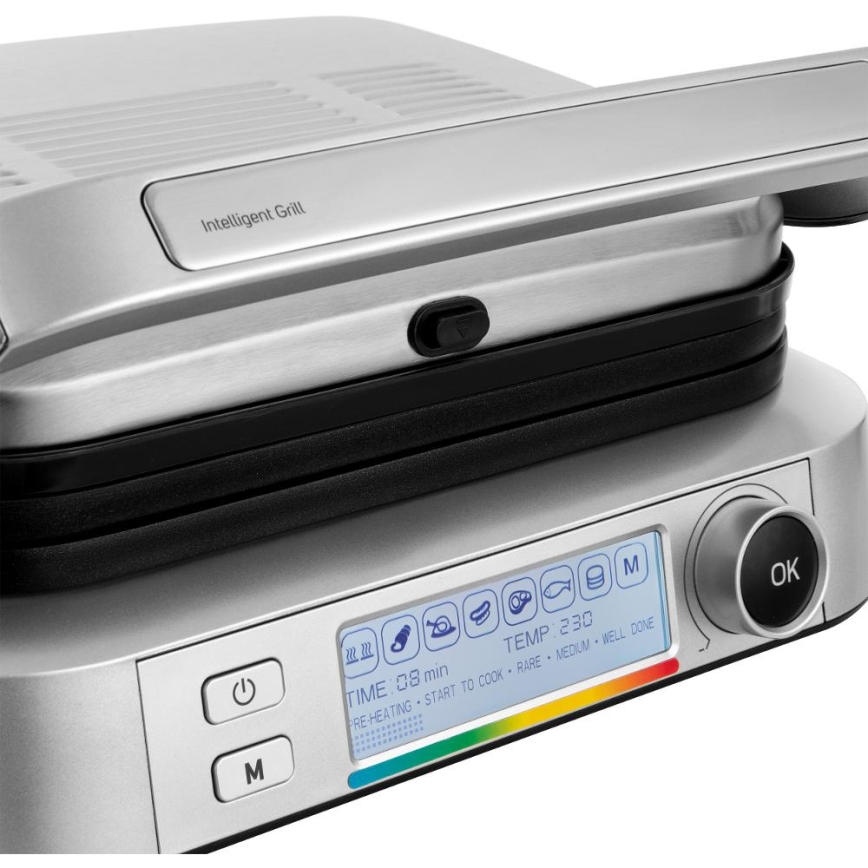 Sencor - Tostadeira 2100W/230V cromado mate