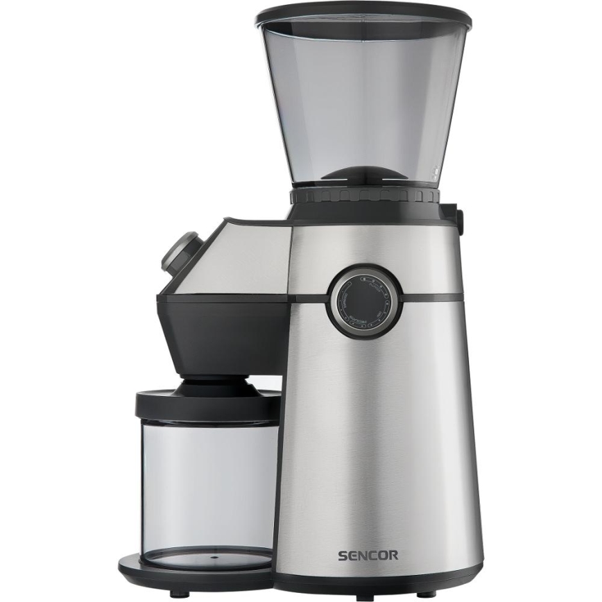 Sencor - Triturador elétrico de café em grão 350 g 150W/230V aço inoxidável