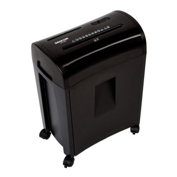 Sencor - Trituradora de CD e papel A4 volume 14 l 230V preto