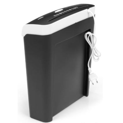 Sencor - Trituradora de papel A4 volume 7 l 230V preto