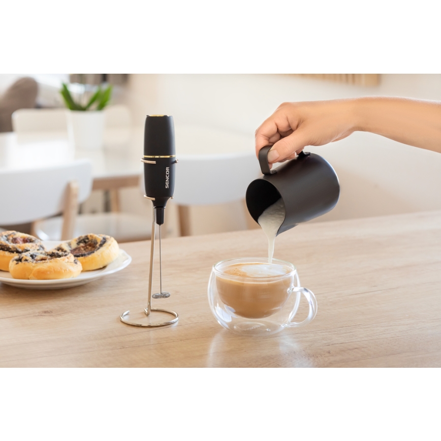 Sencor - Vaporizador de leite 2xAA