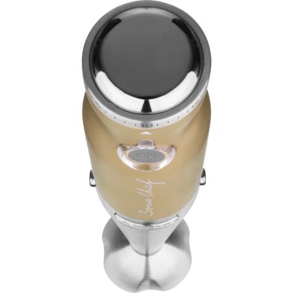 Sencor - Varinha mágica 4em1 1200W/230V aço inoxidável/dourado