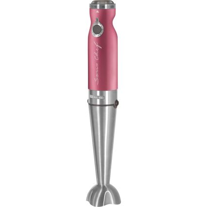 Sencor - Varinha mágica 4em1 1200W/230V aço inoxidável/rosa