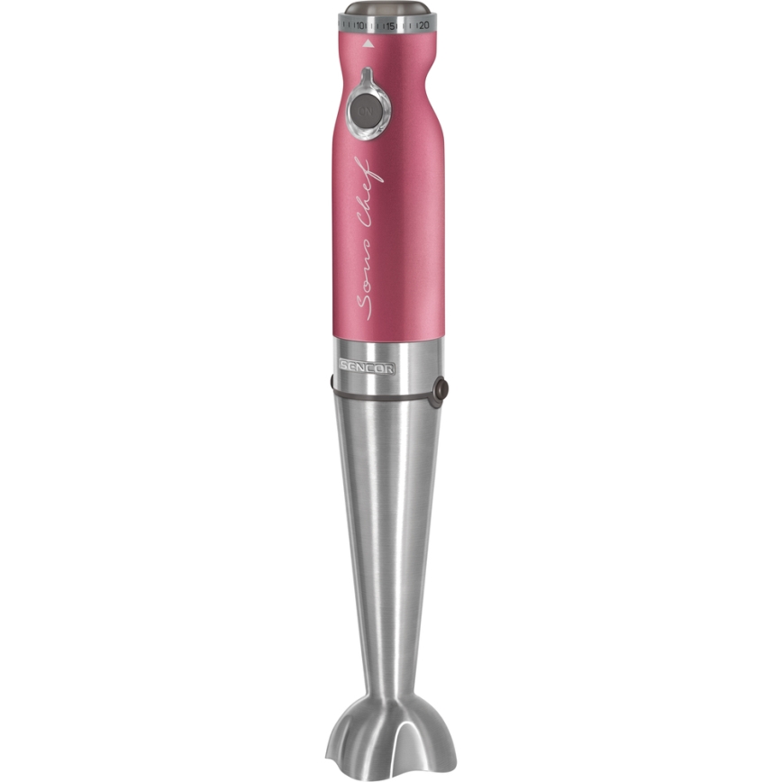 Sencor - Varinha mágica 4em1 1200W/230V aço inoxidável/rosa