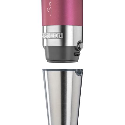 Sencor - Varinha mágica 4em1 1200W/230V aço inoxidável/rosa
