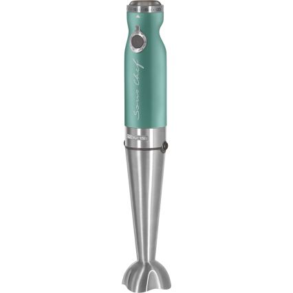 Sencor - Varinha mágica 4em1 1200W/230V aço inoxidável/turquesa