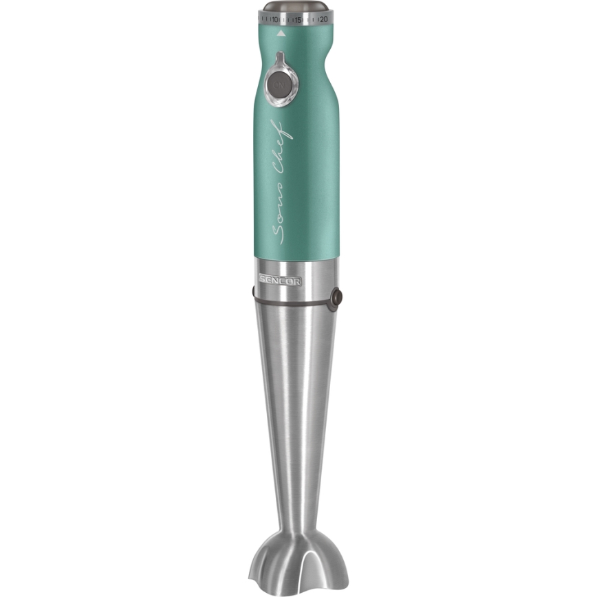 Sencor - Varinha mágica 4em1 1200W/230V aço inoxidável/turquesa