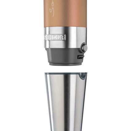 Sencor - Varinha mágica Stick 4em1 1200W/230V aço inoxidável/cobre