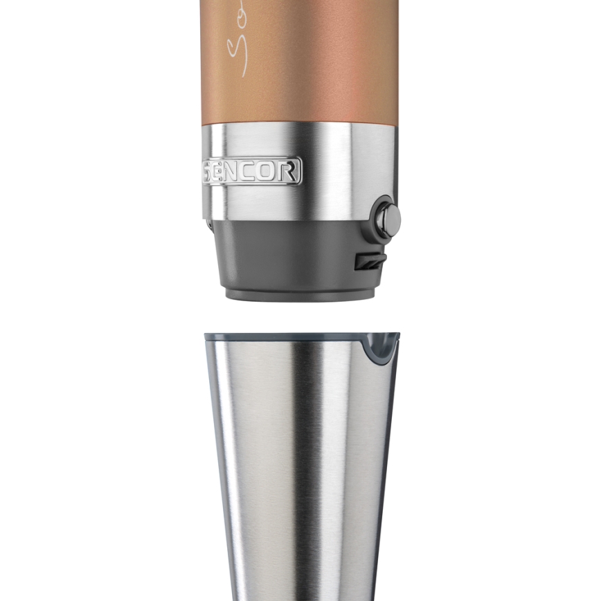 Sencor - Varinha mágica Stick 4em1 1200W/230V aço inoxidável/cobre