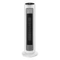 Sencor - Ventilador com elemento de aquecimento cerâmico 2200 W/230 V, Wi‑Fi, branco + controlo remoto