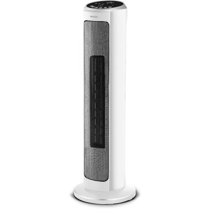 Sencor - Ventilador com elemento de aquecimento cerâmico 2200 W/230 V, Wi‑Fi, branco + controlo remoto