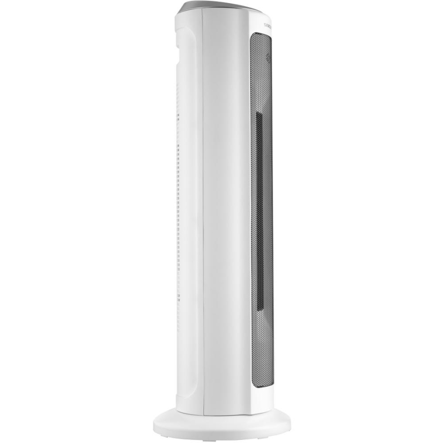 Sencor - Ventilador com elemento de aquecimento cerâmico 2200 W/230 V, Wi‑Fi, branco + controlo remoto