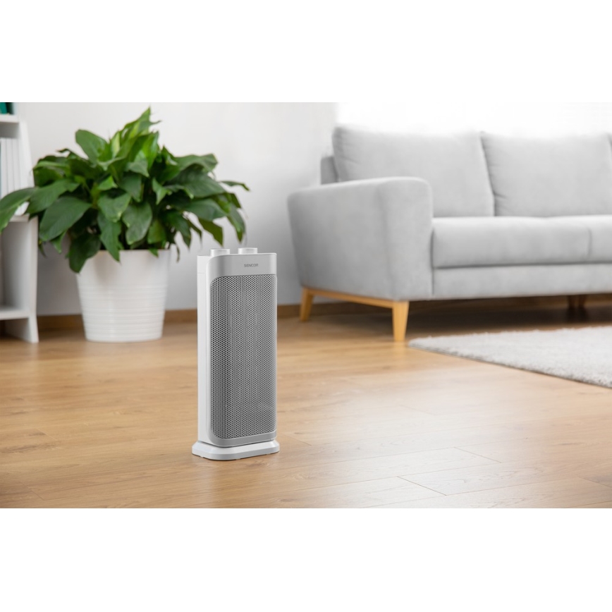 Sencor - Ventoinha de cerâmica com aquecedor 1000/2000W/230V