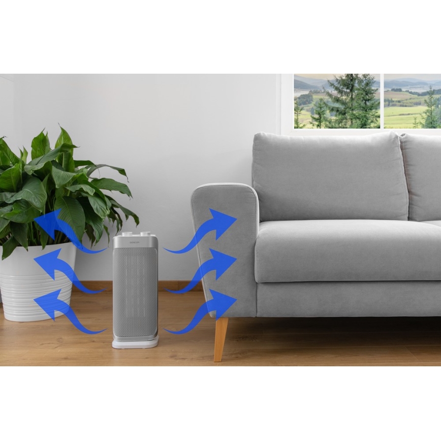 Sencor - Ventoinha de cerâmica com aquecedor 1000/2000W/230V