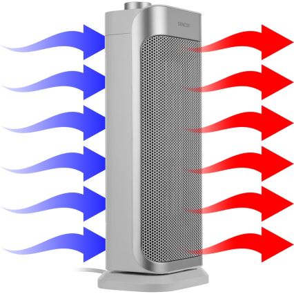 Sencor - Ventoinha de cerâmica com aquecedor 1000/2000W/230V