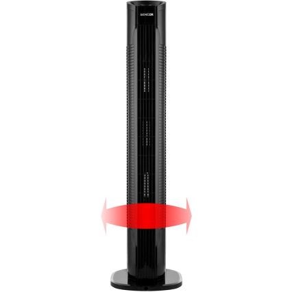 Sencor - Ventoinha de chão 50W/230V preto
