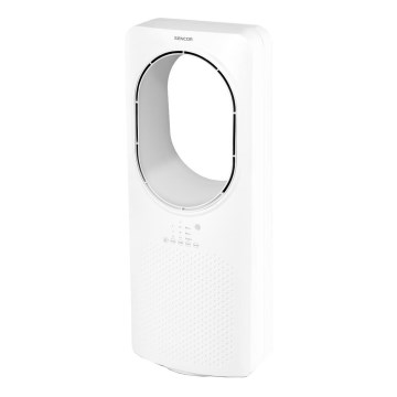 Sencor - Ventoinha de chão sem pás 50W/230V branco + comando