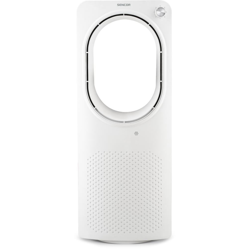 Sencor - Ventoinha de chão sem pás 50W/230V branco