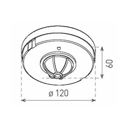 Sensor de movimento 10/20 branco