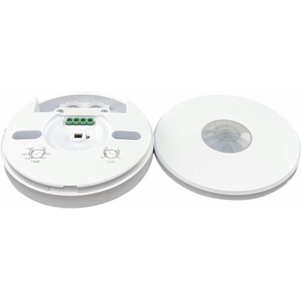Sensor de movimento de exterior 360x120° branco IP65