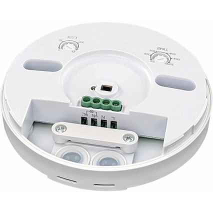 Sensor de movimento de exterior 360x120° branco IP65