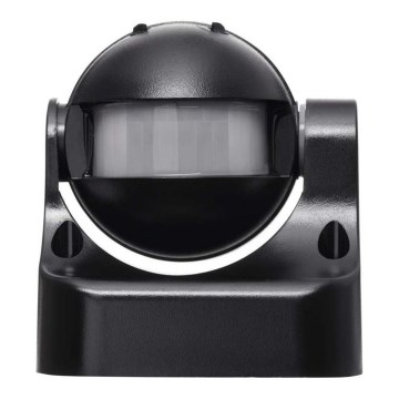 Sensor de movimento de exterior PIR B 180° 1200W/230V IP44 preto