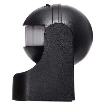 Sensor de movimento de exterior PIR B 180° 1200W/230V IP44 preto